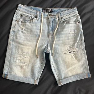 Men’s RSQ London Skinny Denim Shorts